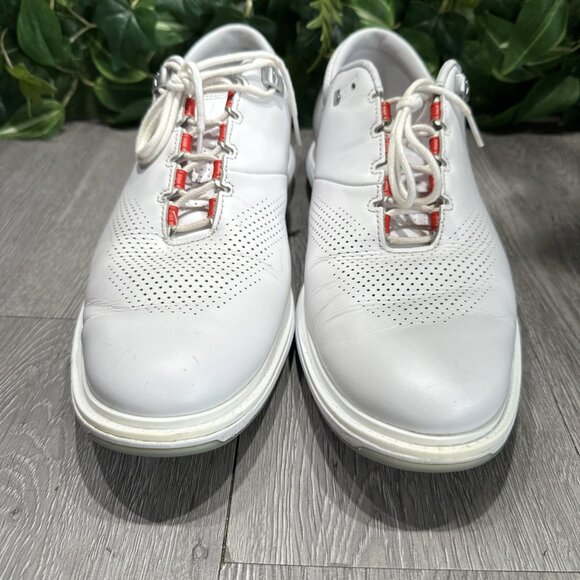 Nike Jordan ADG 4 \'White Pure Platinum\' Golf Shoe DM0103-105 VNDS Mens Size 12